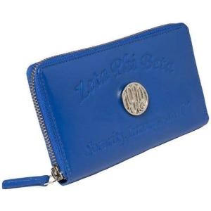 Greekgear Zeta Phi Beta Embossed Soft Leather Wallet