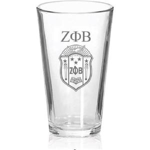 Greekgear Zeta Phi Beta Mixing Glass