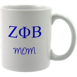Greekgear Zeta Phi Beta Mom Coffee Cup