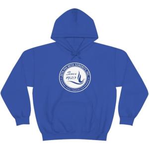 Greekgear Zeta Phi Beta Unisex College Seal Hoodie(Royal)