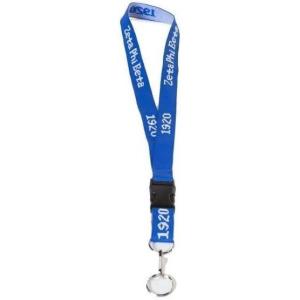 Greekgear Zeta Phi Beta Woven Embroidered Lanyard