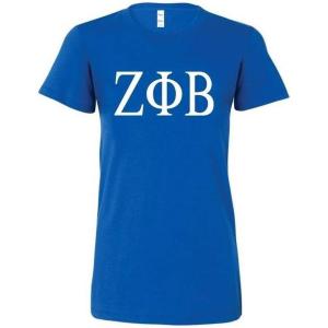 Zeta Phi Beta Bella Favorite Tee(True Royal)