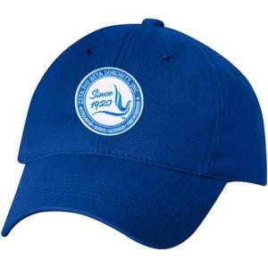 Zeta Phi Beta Crest Hat(Royal Blue)