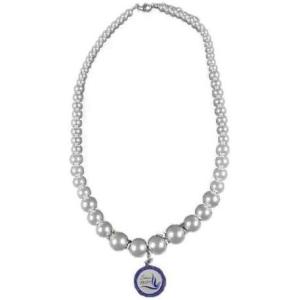 Zeta Phi Beta Pearl Necklace w/Shield