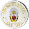 Phi Sigma Kappa Circle Crest – Shield Decal