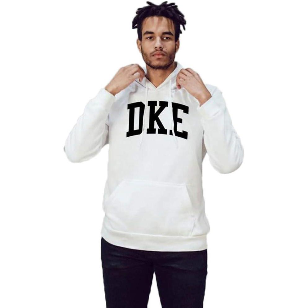 imageDelta Kappa Epsilon DKE Nickname Hooded SweatshirtWhite