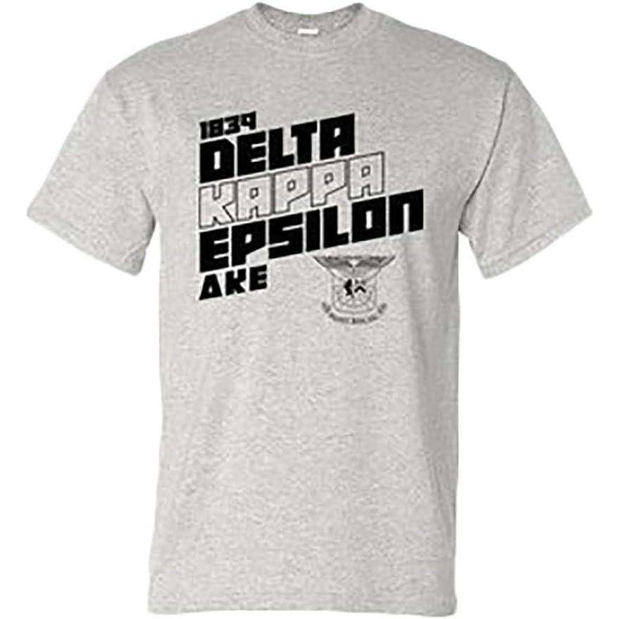 imageDelta Kappa Epsilon DKE Upstanding TeeSports Grey
