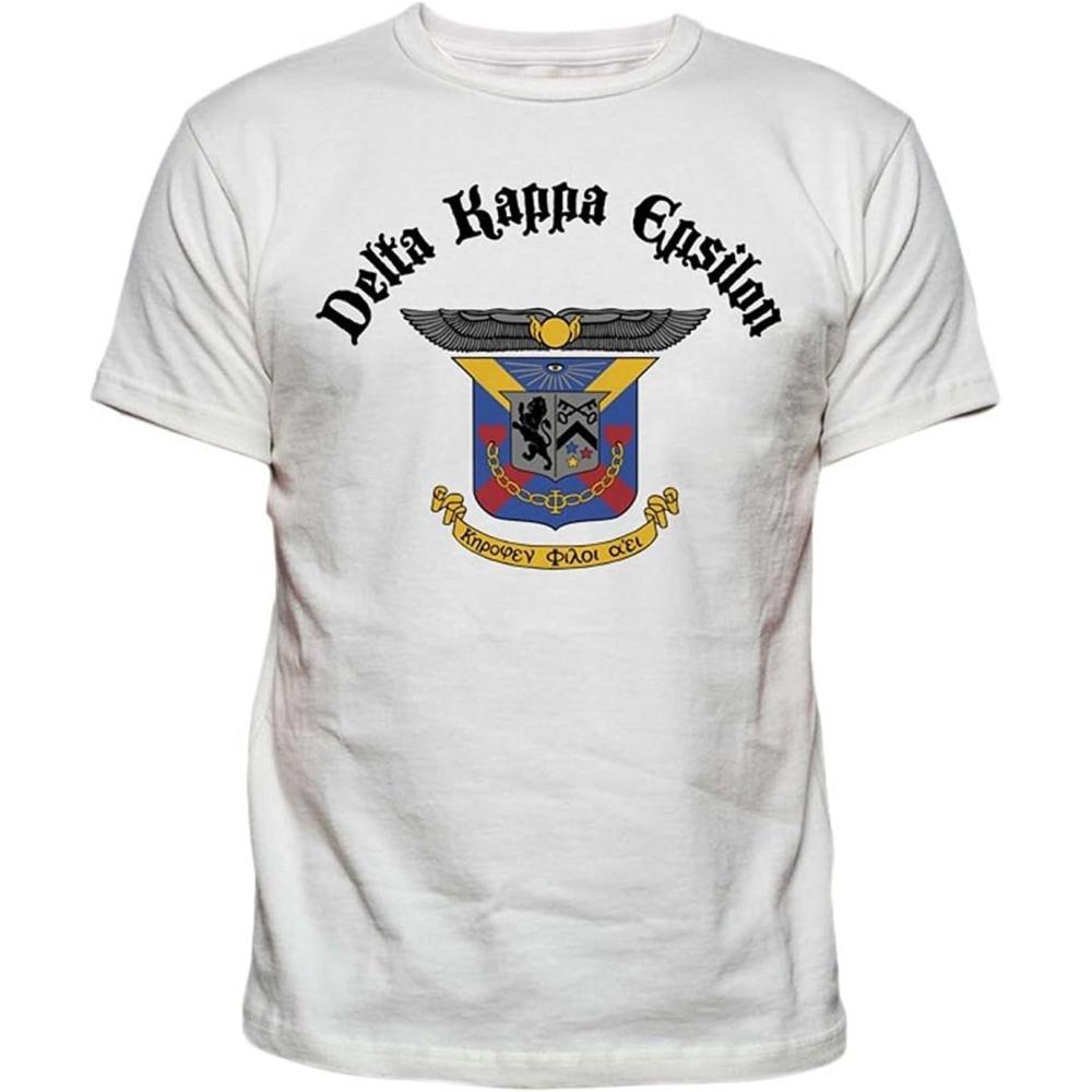 imageDelta Kappa Epsilon DKE Vintage Crest TShirtWhite