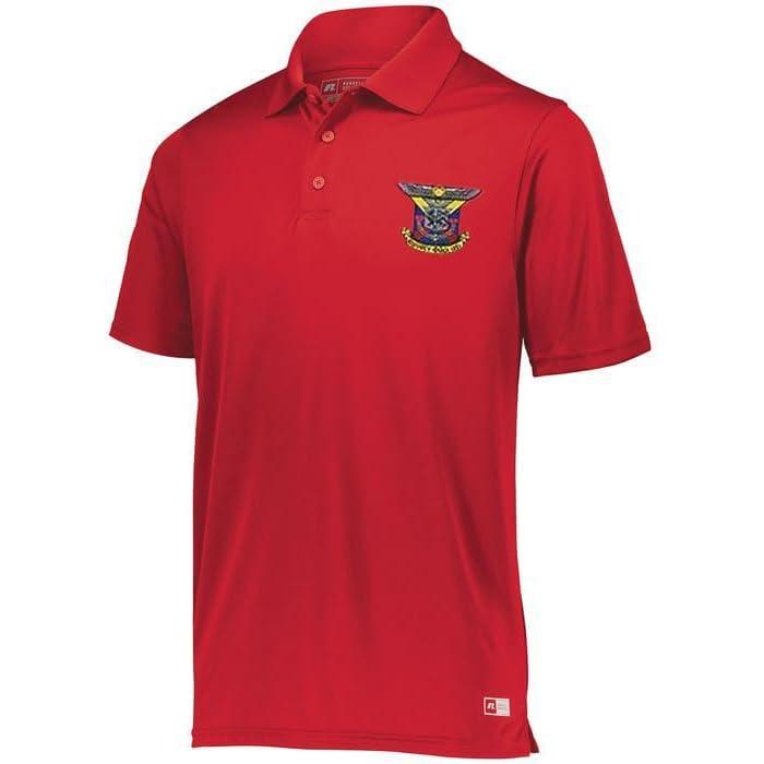 imageDelta Kappa Epsilon Greek Crest Defer Emblem PoloRed