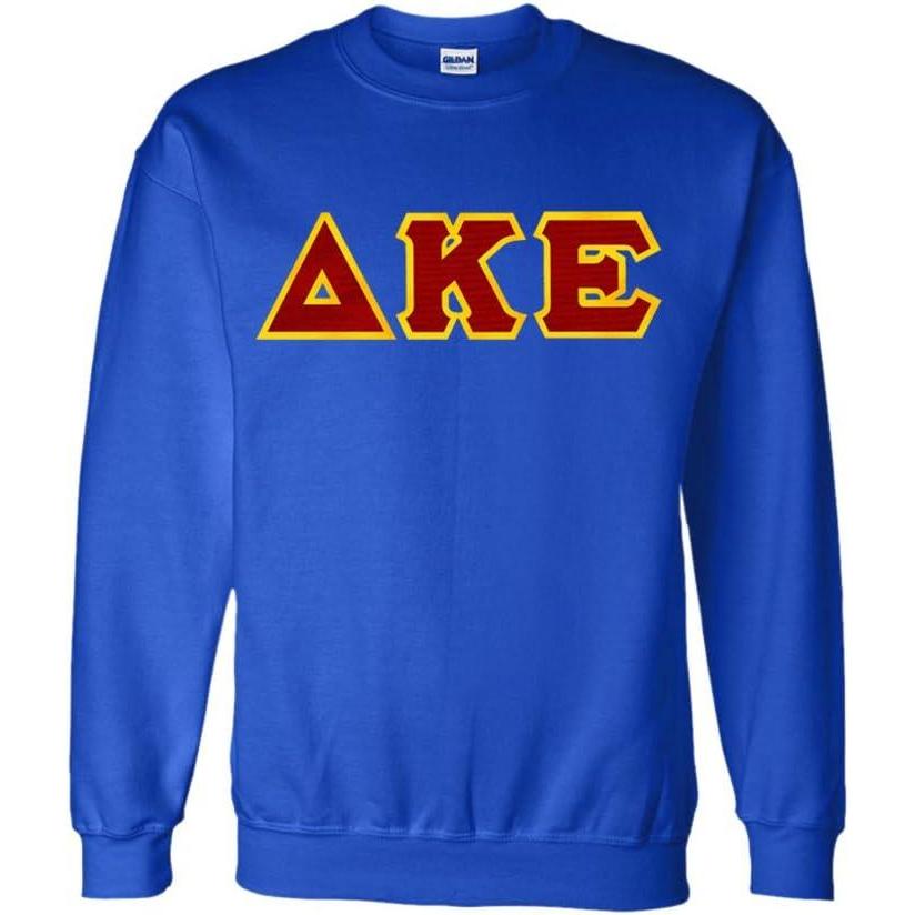 imageDelta Kappa Epsilon Lettered CrewneckRoyal Blue
