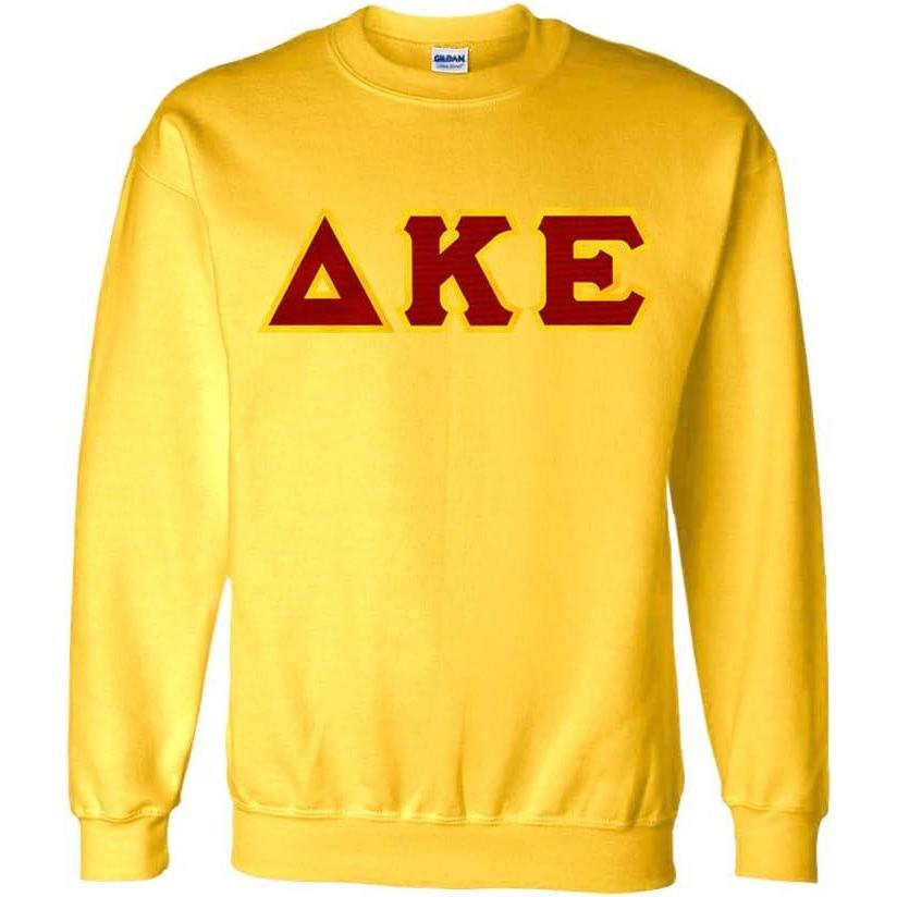imageDelta Kappa Epsilon Lettered CrewneckYellow