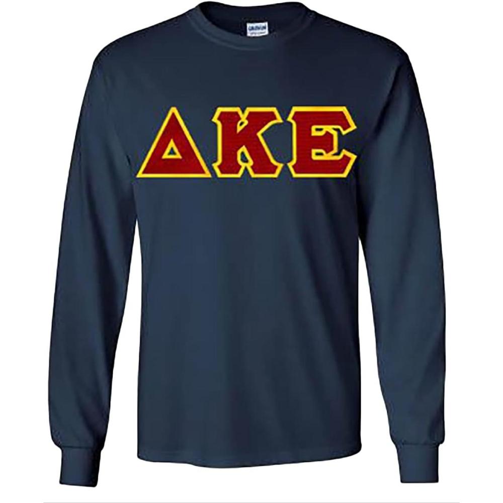 imageDelta Kappa Epsilon Lettered Long SleeveNavy Blue