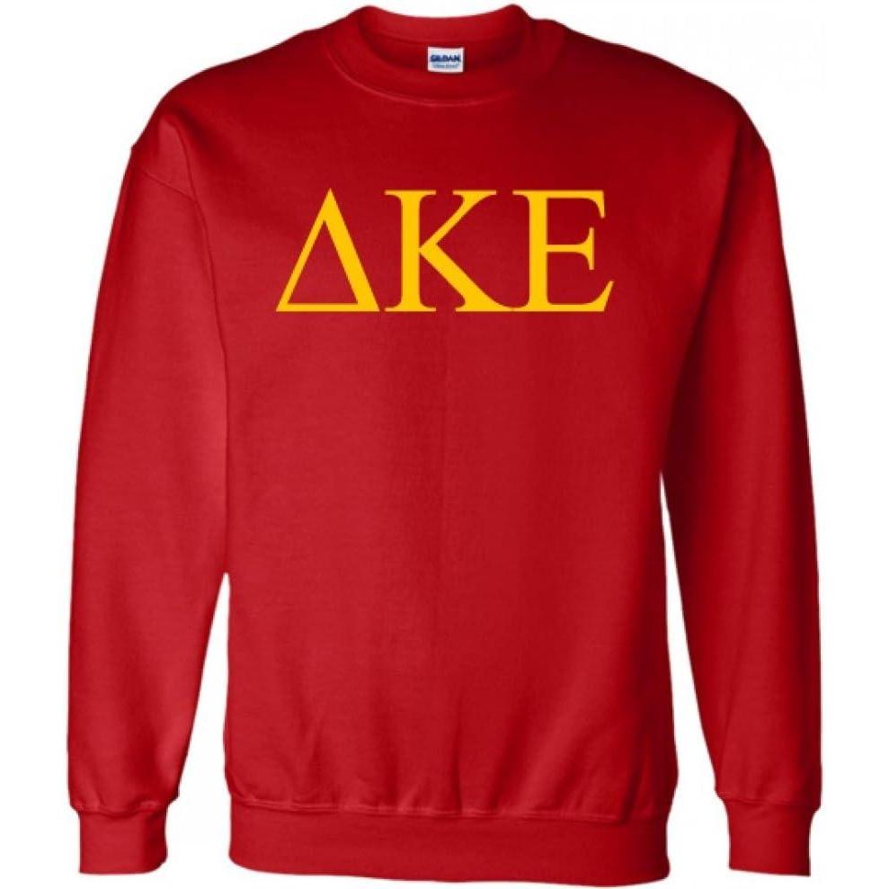 imageDelta Kappa Epsilon World Famous Greek CrewneckRed