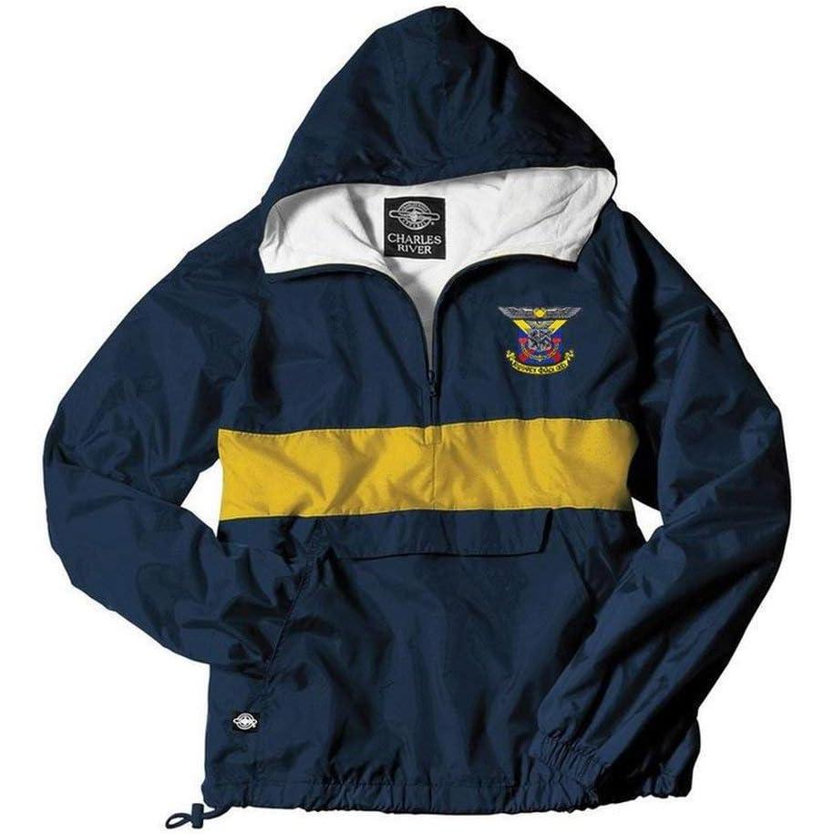 imageGreekgear Delta Kappa Epsilon DKE AnorakNavyGold