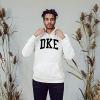 Delta Kappa Epsilon DKE Nickname Hooded Sweatshirt(White)