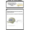 Personalized Delta Kappa Epsilon DKE Greek Line Hat(Tan)