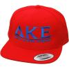 Delta Kappa Epsilon DKE Flatbill Snapback Hats Original(Red)