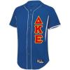 Delta Kappa Epsilon DKE Lettered Baseball Jersey(Royal/White)