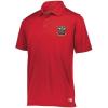 Delta Kappa Epsilon Greek Crest Defer Emblem Polo(Red)