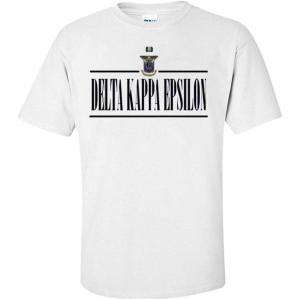 Delta Kappa Epsilon 2020 Crest Tee(White)