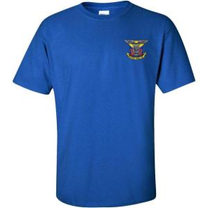 Delta Kappa Epsilon DKE Crest Shirt(Royal Blue)