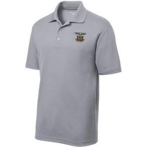 Delta Kappa Epsilon DKE Emblem Polo(Silver)