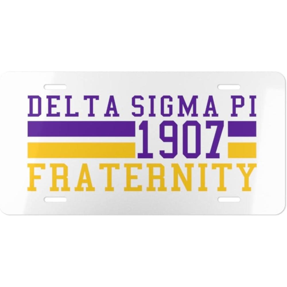 imageDelta Sigma Pi Year License Plates