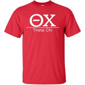 Theta Chi Bar Tee(Red)