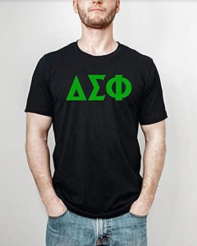 imageDelta Sigma Phi Letter TeeBlack