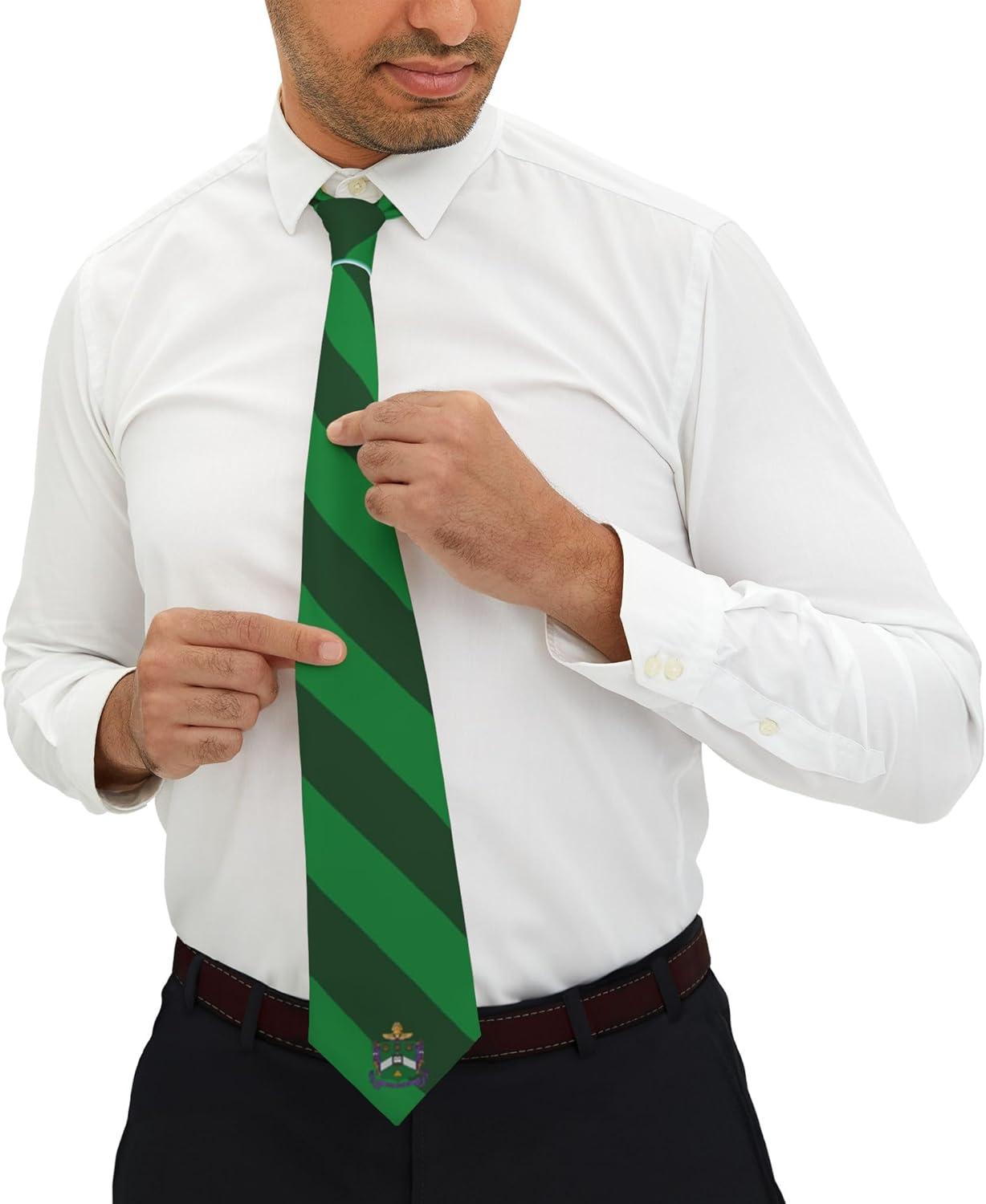imageGreekgear Delta Sigma Phi Striped Necktie