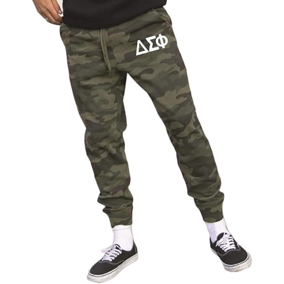 imageDelta Sigma Phi Camo Fleece PantsCamo