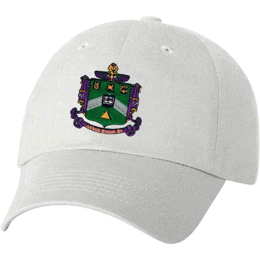 imageDelta Sigma Phi Crest HatWhite