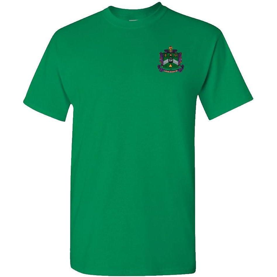 imageDelta Sigma Phi Crest ShirtIrish Green