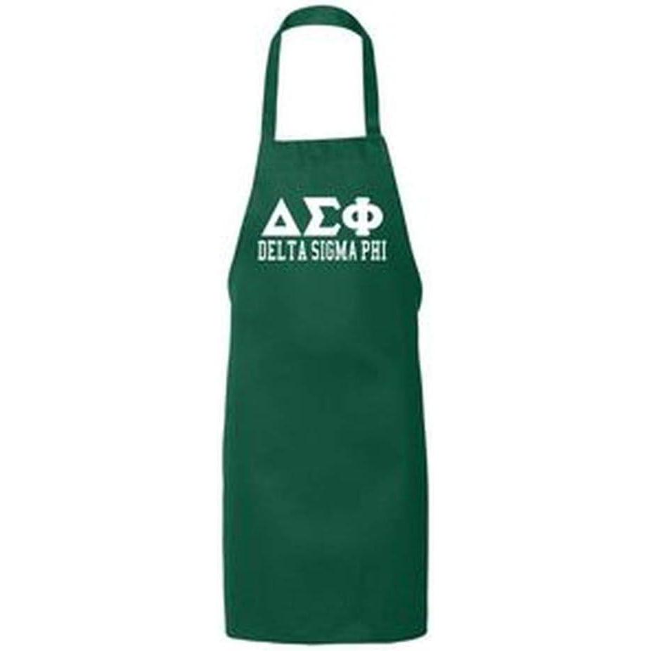 imageDelta Sigma Phi Large Apron Forest Green