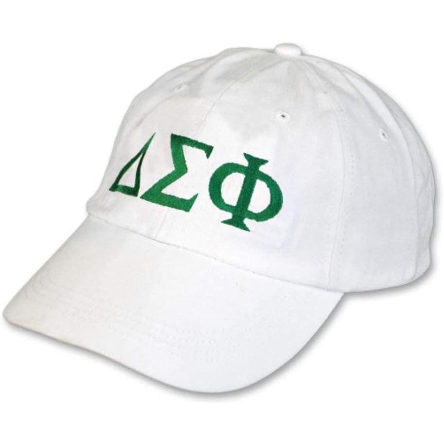 imageDelta Sigma Phi Letter HatWhite