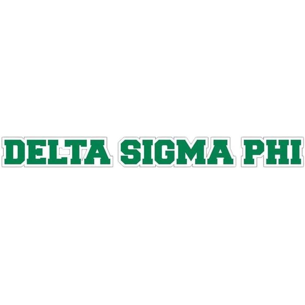 imageDelta Sigma Phi Long Window Sticker