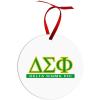 Delta Sigma Phi Classic Circle Ornaments