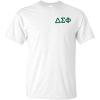 Delta Sigma Phi Flag T-Shirt(White)