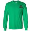 Delta Sigma Phi Fraternity Crest Longsleeve Tee(Irish Green)