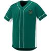 Delta Sigma Phi Fraternity Crest Slugger Baseball Jersey(Dark Green/White)