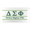 Delta Sigma Phi Lettered Lines License Covers