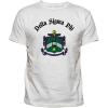 Delta Sigma Phi Vintage Crest T-Shirt(White)
