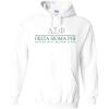 Greekgear Delta Sigma Phi Better Men Better Lives Hooded Sweatshirt(White)