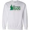 Greekgear Delta Sigma Phi The Better Man Crewneck Sweatshirt(Light Grey)