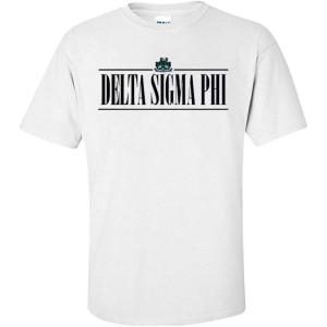Delta Sigma Phi 2020 Crest Tee(White)