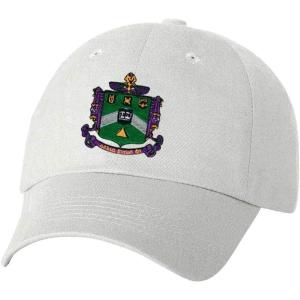 Delta Sigma Phi Crest Hat(White)