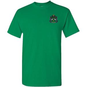 Delta Sigma Phi Crest Shirt(Irish Green)