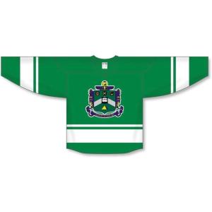 Delta Sigma Phi League Hockey Jersey(Kelly Green/White)
