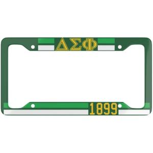 Delta Sigma Phi Year License Plate Frames