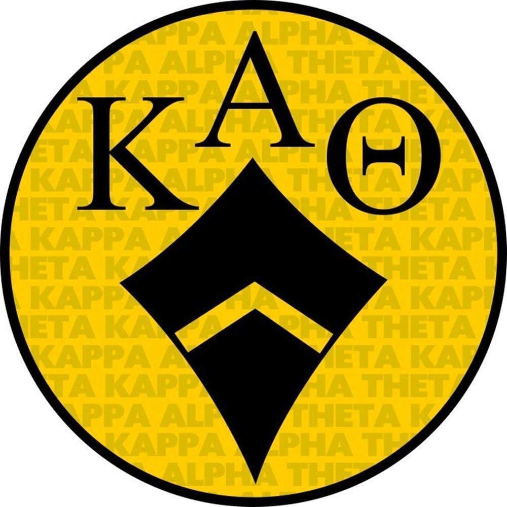 imageKappa Alpha Theta Mascot Round Decals